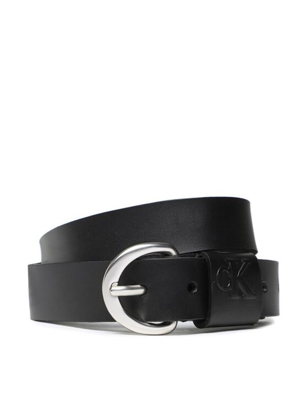 Calvin Klein Calvin Klein Дамски колан Classic Double Loop Belt 30mm K60K610362 Черен