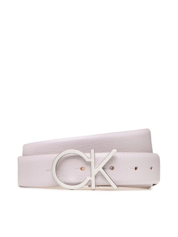 Calvin Klein Calvin Klein Дамски колан Re-Lock Ck logo Belt 30mm Pbl K60K610413 Виолетов