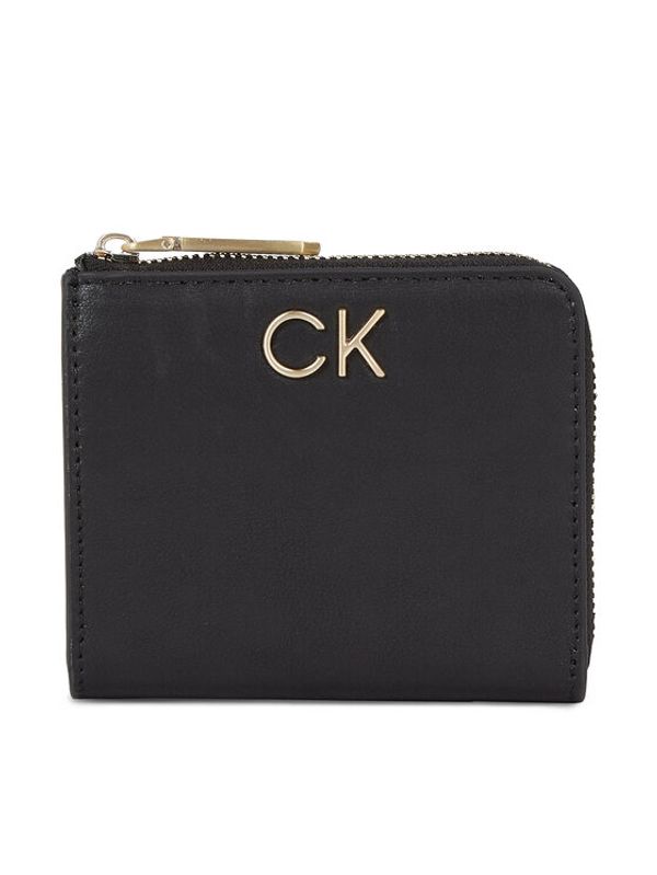 Calvin Klein Calvin Klein Дамски портфейл Re-Lock Za Wallet Sm K60K611097 Черен