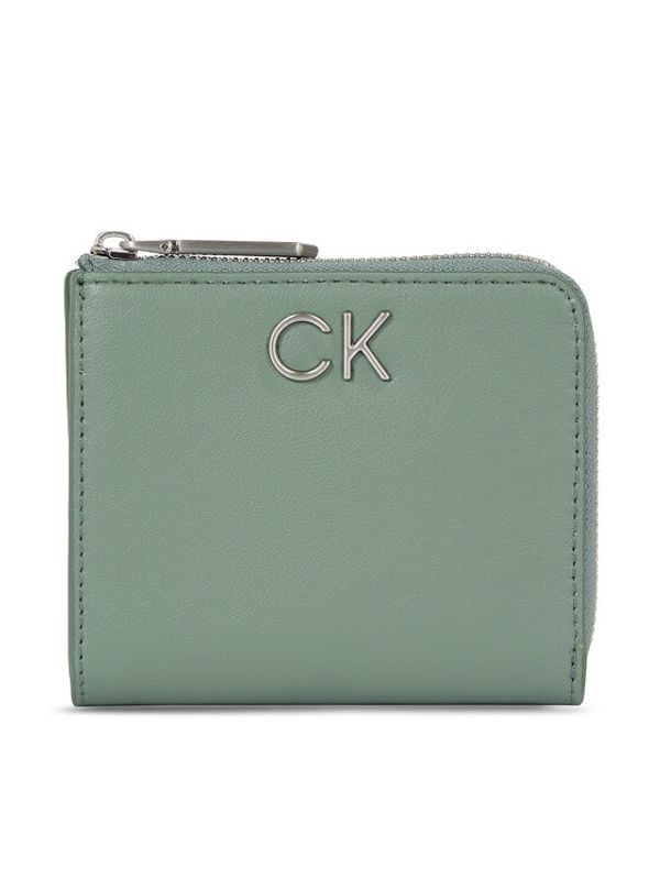 Calvin Klein Calvin Klein Дамски портфейл Re-Lock Za Wallet Sm K60K611097 Зелен