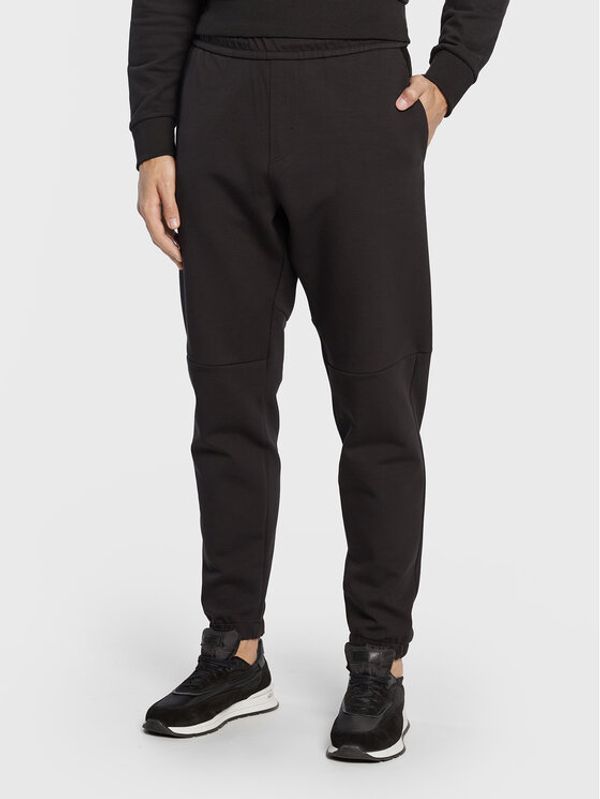 Calvin Klein Calvin Klein Долнище анцуг Embossed Rib K10K110880 Черен Relaxed Fit