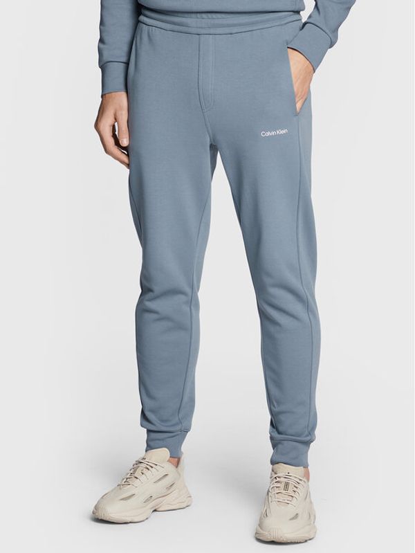 Calvin Klein Calvin Klein Долнище анцуг Micro Logo K10K109940 Сив Relaxed Fit