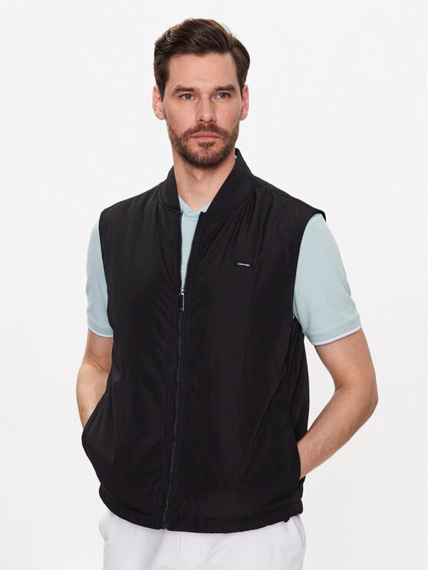 Calvin Klein Calvin Klein Елек Recycled Superlightweight Yest K10K111033 Черен Regular Fit