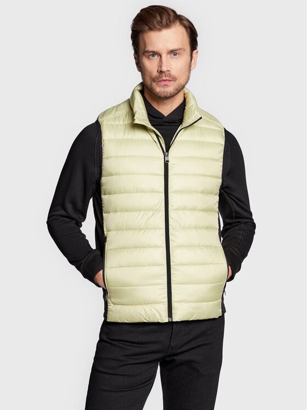 Calvin Klein Calvin Klein Елек Side Logo K10K108292 Зелен Regular Fit