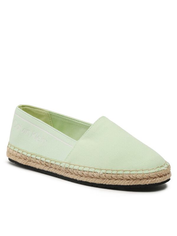 Calvin Klein Calvin Klein Еспадрили Esapdrille He-Canvas HW0HW01546 Зелен