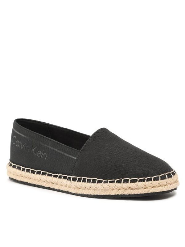 Calvin Klein Calvin Klein Еспадрили Espadrille He - Canvas HW0HW01546 Черен