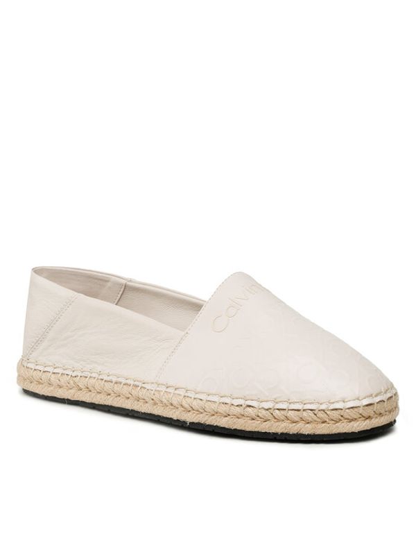 Calvin Klein Calvin Klein Еспадрили Espadrille-Hf Mono HW0HW01456 Бежов