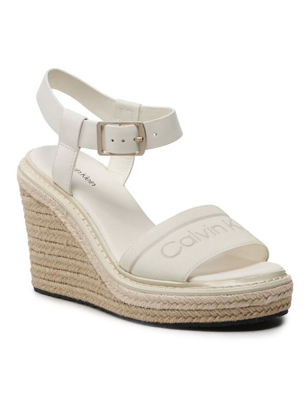 Calvin Klein Calvin Klein Еспадрили Wedge 70Hh - He HW0HW01499 Бежов