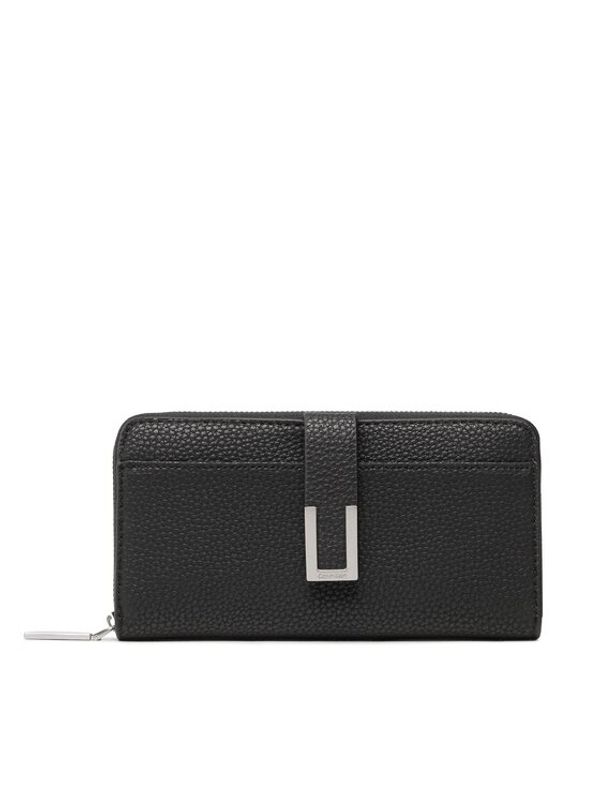 Calvin Klein Calvin Klein Голям дамски портфейл Ck Must Za Wallet Lg K60K610487 Черен