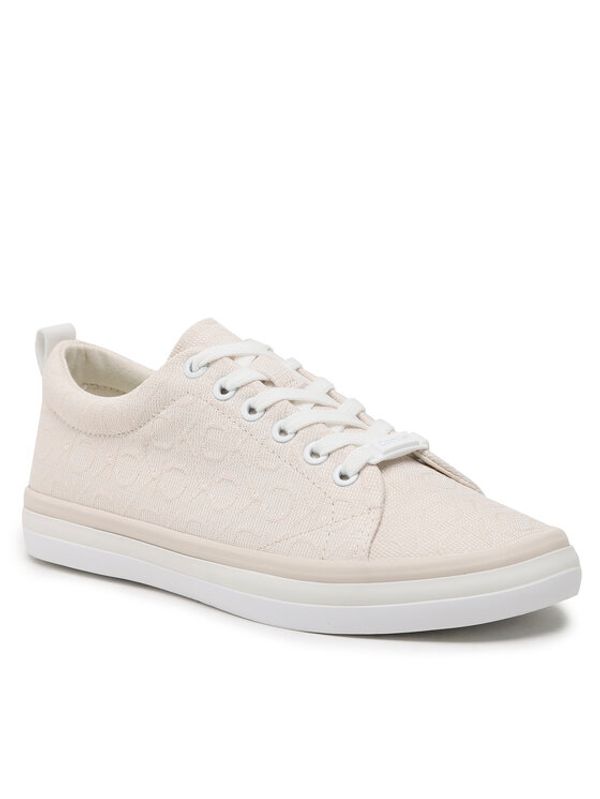 Calvin Klein Calvin Klein Гуменки Low Prof Vulc Lace Up HW0HW01410 Бежов