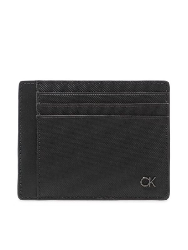 Calvin Klein Calvin Klein Калъф за кредитни карти Ck Clean Pq Id Cardholder K50K510299 Черен