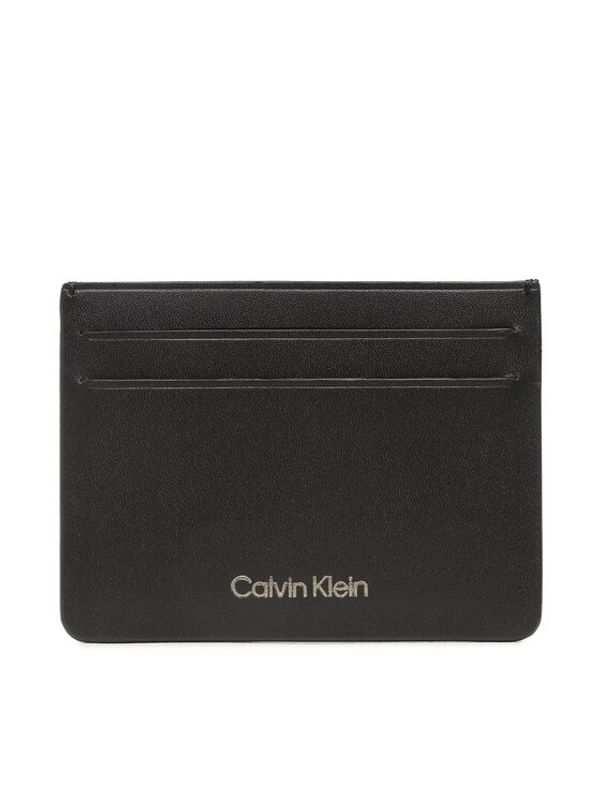 Calvin Klein Calvin Klein Калъф за кредитни карти Ck Concise Cardholder 6Cc K50K510601 Черен