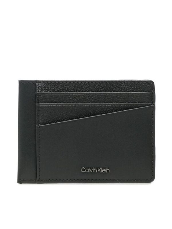 Calvin Klein Calvin Klein Калъф за кредитни карти Ck Diagonal Id Cardholder K50K510596 Черен