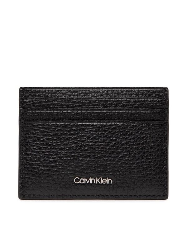 Calvin Klein Calvin Klein Калъф за кредитни карти Minimalism Cardholder 6Cc K50K509613 Черен