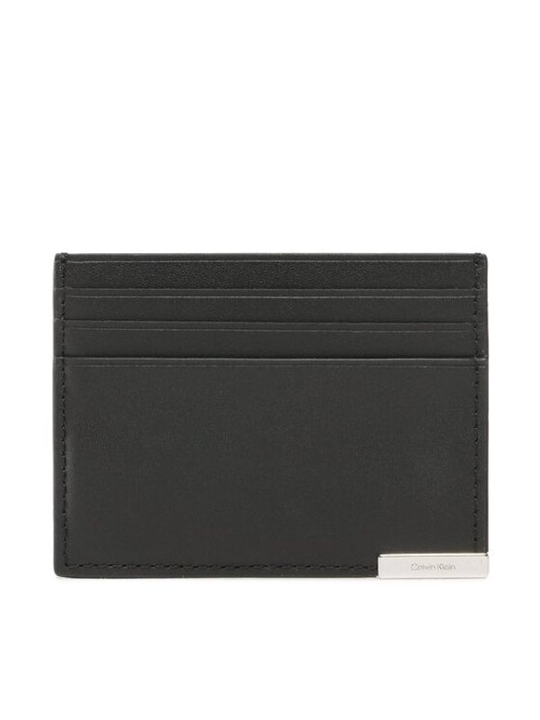 Calvin Klein Calvin Klein Калъф за кредитни карти Modern Plaque Cardholder 6cc K50K509987 Черен