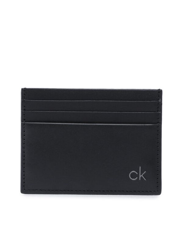 Calvin Klein Calvin Klein Калъф за кредитни карти Smooth Ck Cardholder K50K504298 Черен