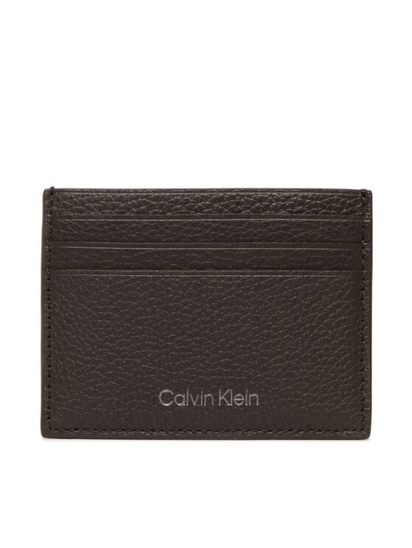 Calvin Klein Calvin Klein Калъф за кредитни карти Warmth Cardholder 6Cc K50K507389 Кафяв
