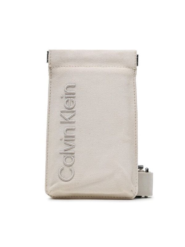 Calvin Klein Calvin Klein Калъф за телефон Ck Summer Phone Crossbody K60K610460 Бежов