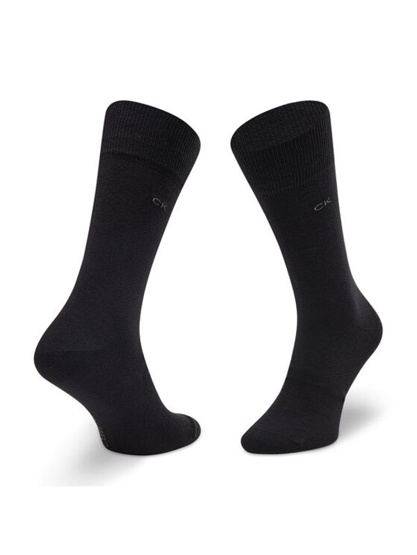 Calvin Klein Calvin Klein Комплект 2 чифта дълги чорапи мъжки 701218631 Черен