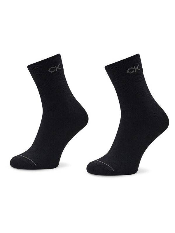 Calvin Klein Calvin Klein Комплект 2 чифта дълги чорапи мъжки 701218719 Черен