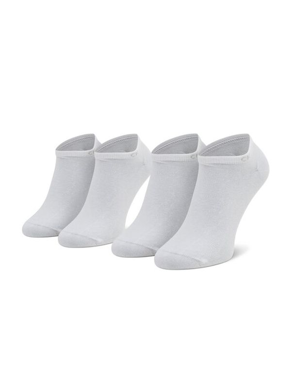 Calvin Klein Calvin Klein Комплект 2 чифта къси чорапи мъжки 701218707 Бял