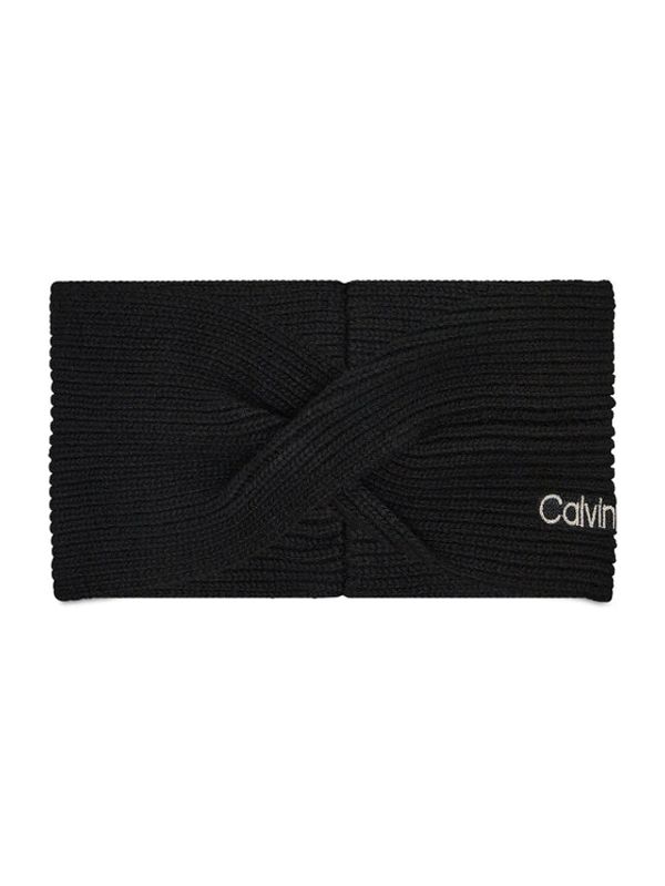 Calvin Klein Calvin Klein Лента за глава Essential Knit Headband K60K608656 Черен