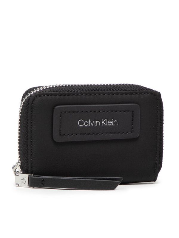 Calvin Klein Calvin Klein Малък дамски портфейл Ck Essential Za Wallet Sm K60K609194 Черен