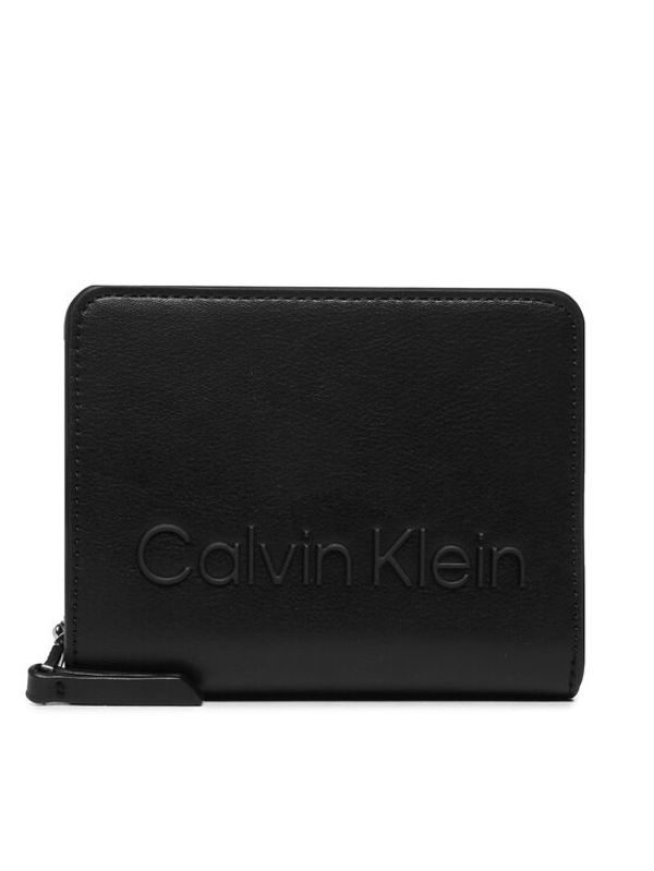 Calvin Klein Calvin Klein Малък дамски портфейл Ck Set Za Wallet Md K60K610264 Черен