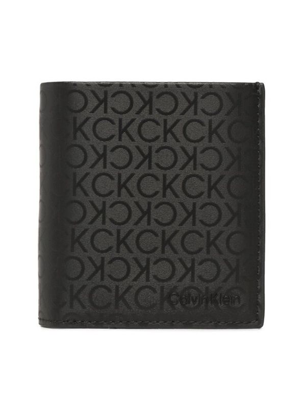 Calvin Klein Calvin Klein Малък мъжки портфейл Daily Tech Trifold 6Cc W/Magcoin K50K510196 Черен