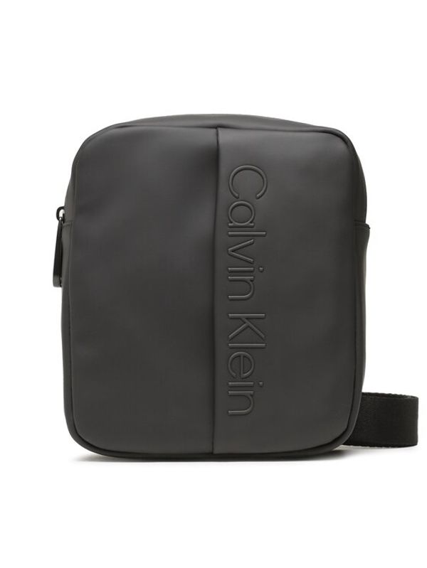 Calvin Klein Calvin Klein Мъжка чантичка Rubberized Cony Reporters S K50K510225 Черен