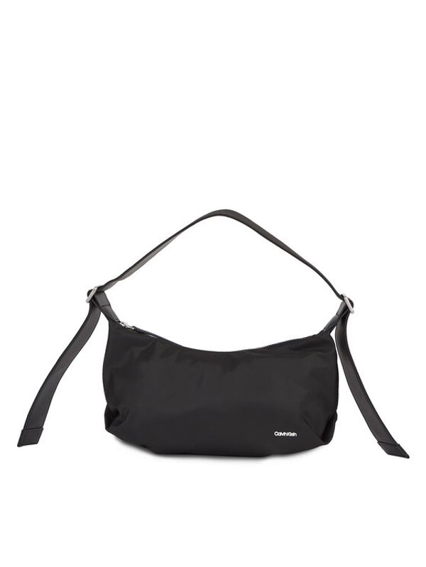 Calvin Klein Calvin Klein Мъжка чантичка Wide Strap Nylon Shoulder Bag Sm K60K611056 Черен