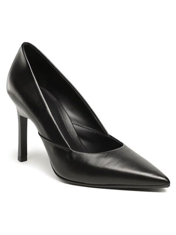 Calvin Klein Calvin Klein Обувки на ток Geo Stiletto Pump 90 HW0HW01761 Черен
