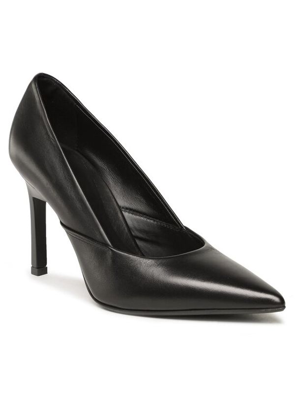 Calvin Klein Calvin Klein Обувки на ток Geo Striletto Pump 90Hh HW0HW01769 Черен