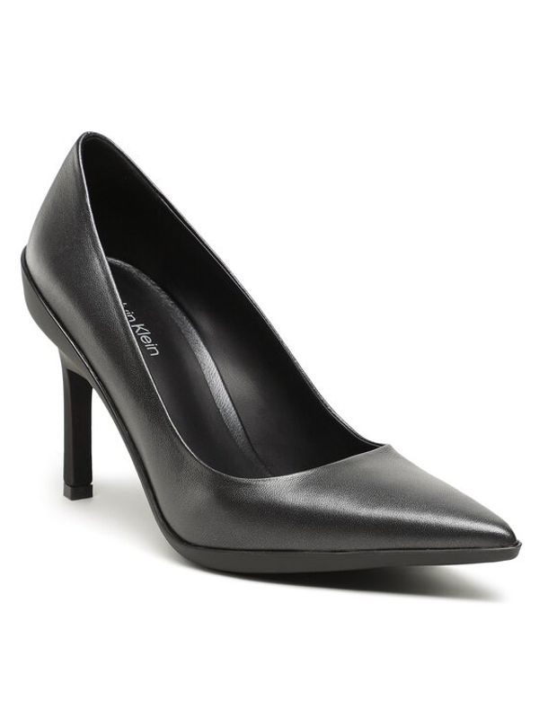 Calvin Klein Calvin Klein Обувки на ток Wrap Stil Classic Pump 90-Pearl HW0HW01734 Черен