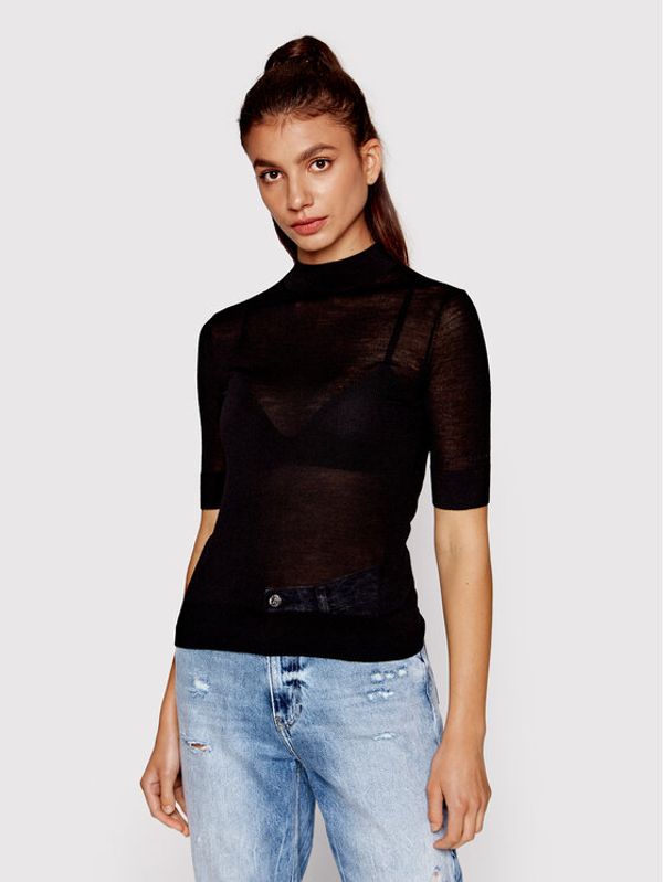 Calvin Klein Calvin Klein Поло Essential K20K204140 Черен Slim Fit