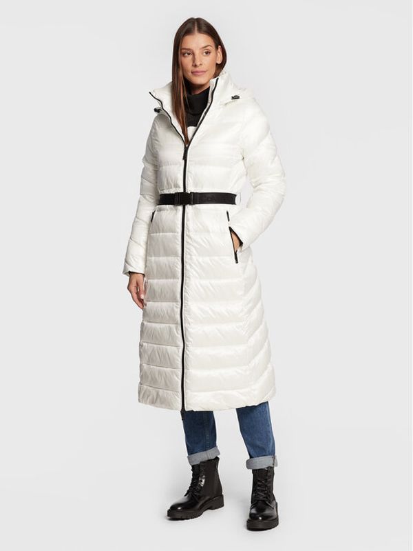 Calvin Klein Calvin Klein Пухено яке Essential K20K204699 Бял Regular Fit