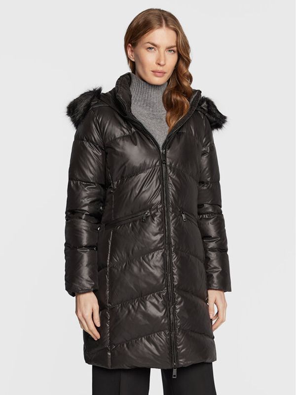 Calvin Klein Calvin Klein Пухено яке Essential K20K204953 Черен Regular Fit