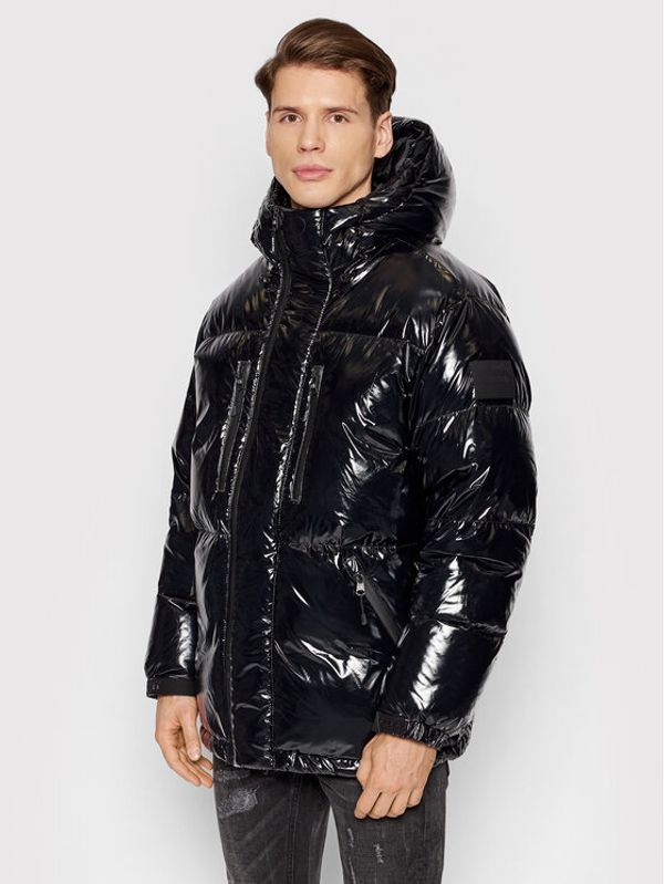 Calvin Klein Calvin Klein Пухено яке K10K108228 Черен Regular Fit