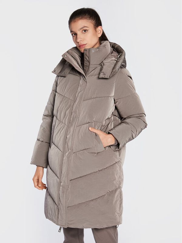 Calvin Klein Calvin Klein Пухено яке K20K204690 Бежов Regular Fit