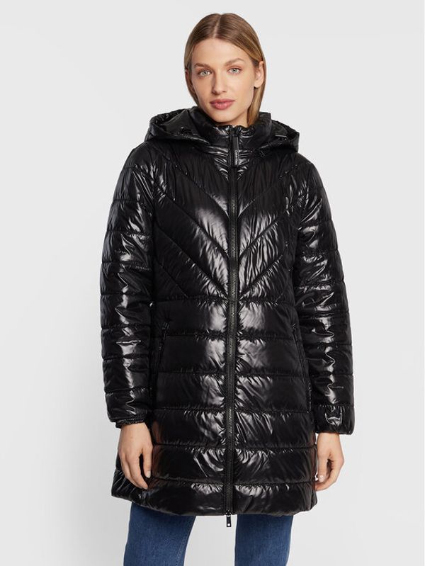 Calvin Klein Calvin Klein Пухено яке K20K204887 Черен Regular Fit