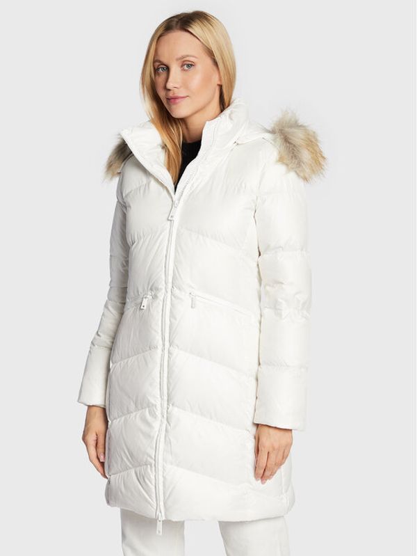 Calvin Klein Calvin Klein Пухено яке K20K204953 Бял Regular Fit