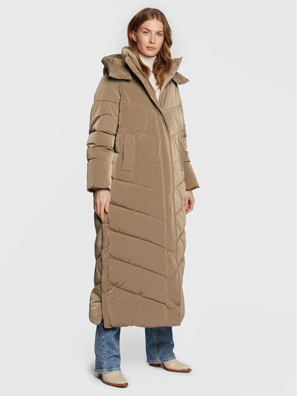 Calvin Klein Calvin Klein Пухено яке Modern K20K205127 Бежов Regular Fit