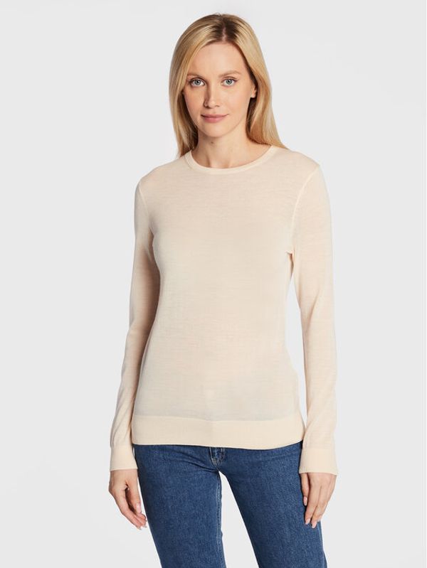 Calvin Klein Calvin Klein Пуловер Extra Fine K20K204139 Бежов Slim Fit