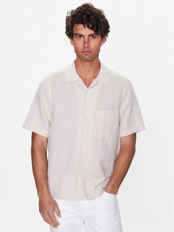 Calvin Klein Calvin Klein Риза K10K109521 Бежов Regular Fit