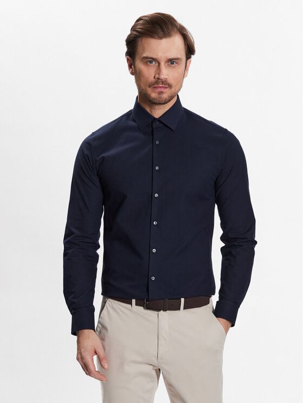 Calvin Klein Calvin Klein Риза K10K111281 Тъмносин Slim Fit