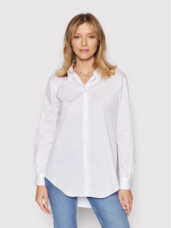 Calvin Klein Calvin Klein Риза K20K203554 Бял Relaxed Fit