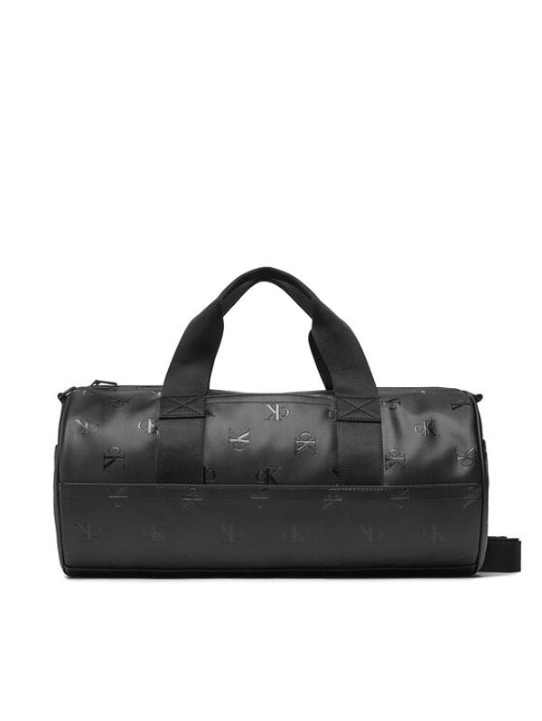 Calvin Klein Calvin Klein Сак Monogram Soft Duffle 48 Aop K50K510497 Черен