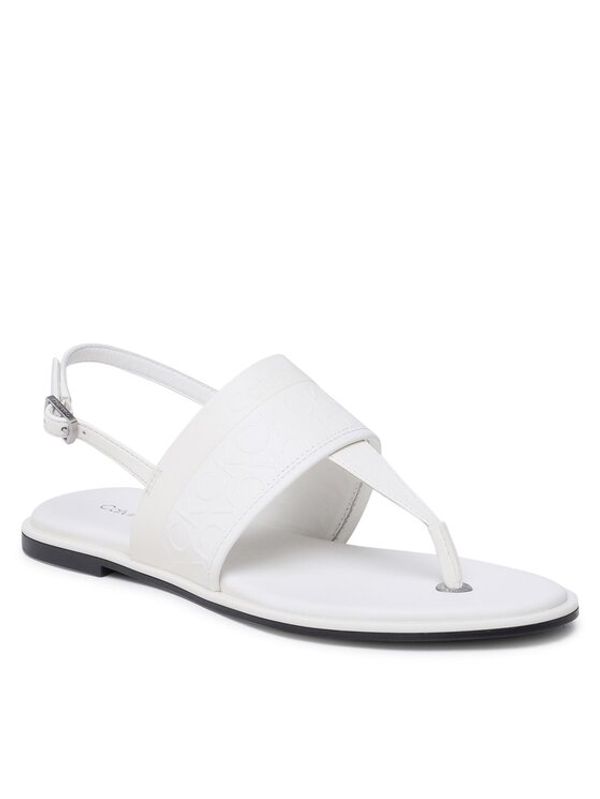 Calvin Klein Calvin Klein Сандали Almond Tp Sandal HW0HW01536 Екрю