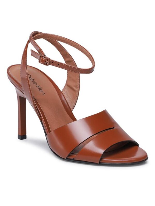 Calvin Klein Calvin Klein Сандали Geo Stil Sandal HW0HW01462 Кафяв