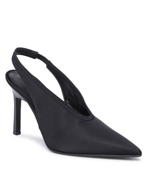 Calvin Klein Calvin Klein Сандали Geo Stil Slingback Pump HW0HW01452 Черен